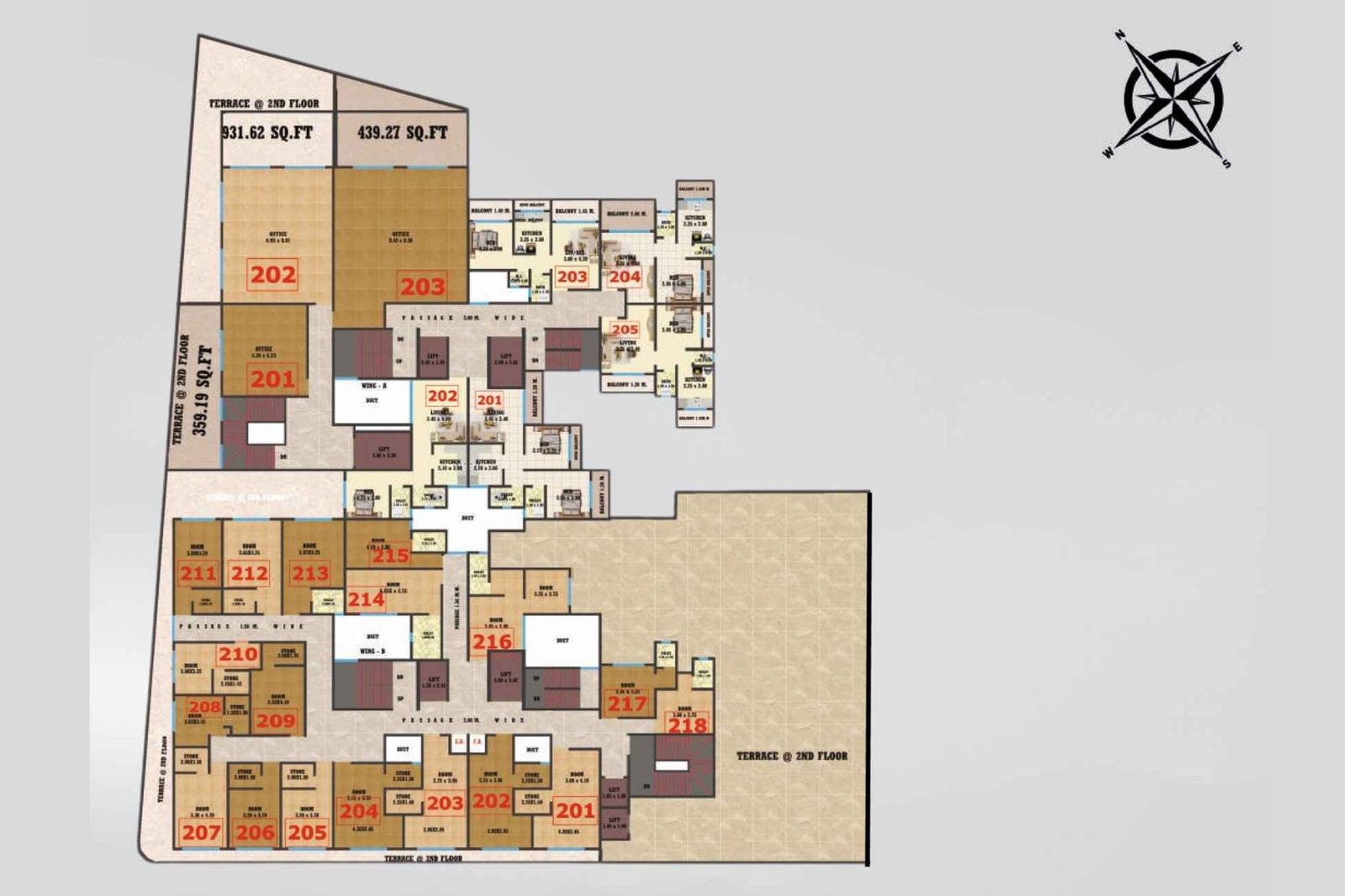 Yashraj-Paradise-2-Floor-Plan